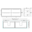 Elwood 1500mm Wall Hung Vanity