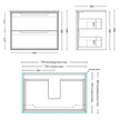 Elwood 750mm Wall Hung Vanity