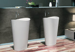 Wave Freestanding Pedestal Basin