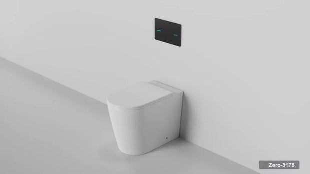 Zero Sensor Touchless Cistern in Piano Gloss Black