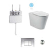 Zenmo Bella Toilet Suite in Chrome Square