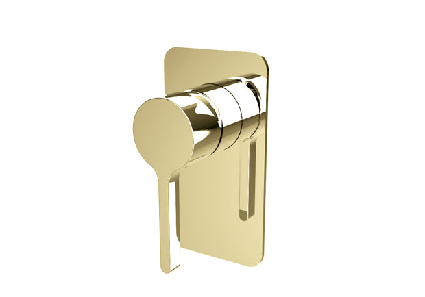 Zenmo Kenzo Shower Mixer in Brushed Brass