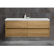 Zenmo Nutro Wall Hung Vanity 1200mm Single Basin White Stone Top (basin not included)