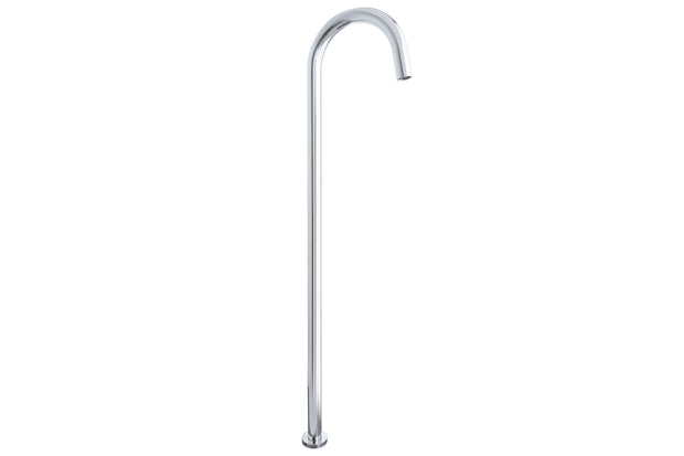 Bloom Floor Bath Spout in Chrome