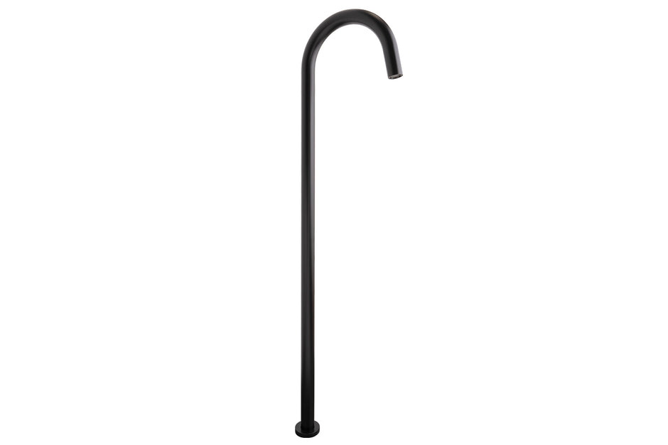 Bloom Floor Bath Spout in Matte Black