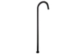 Bloom Floor Bath Spout in Matte Black
