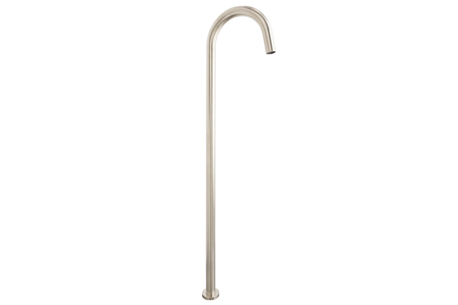 Bloom Floor Bath Spout in Warm Brushed Nickel