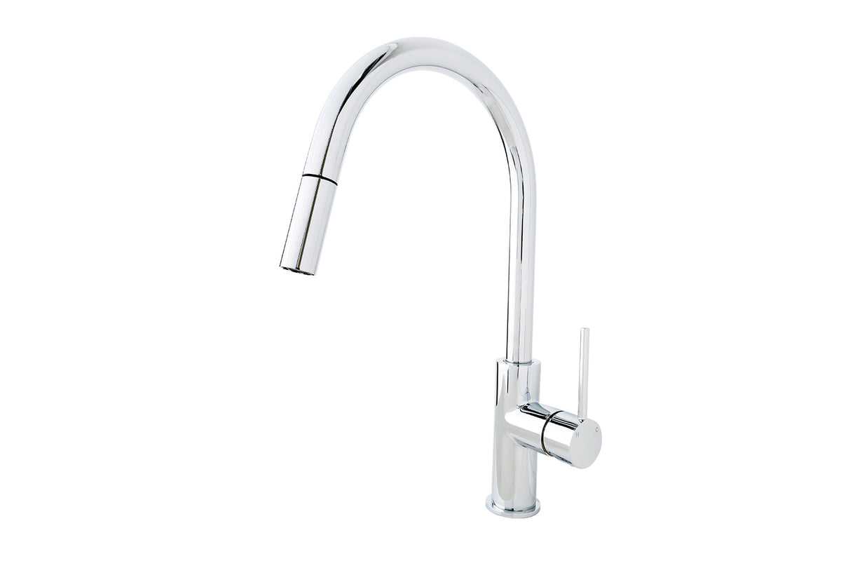 Bloom Pull Out Sink Mixer in Chrome