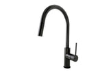 Bloom Pull Out Sink Mixer in Matte Black