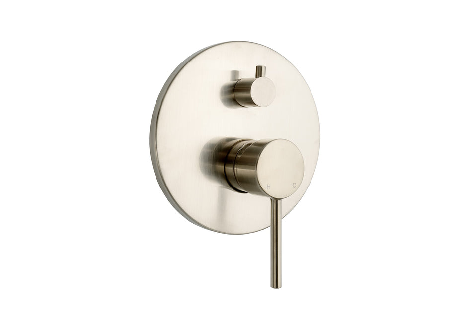 Bloom Shower Diverter in Warm Brushed Nickel