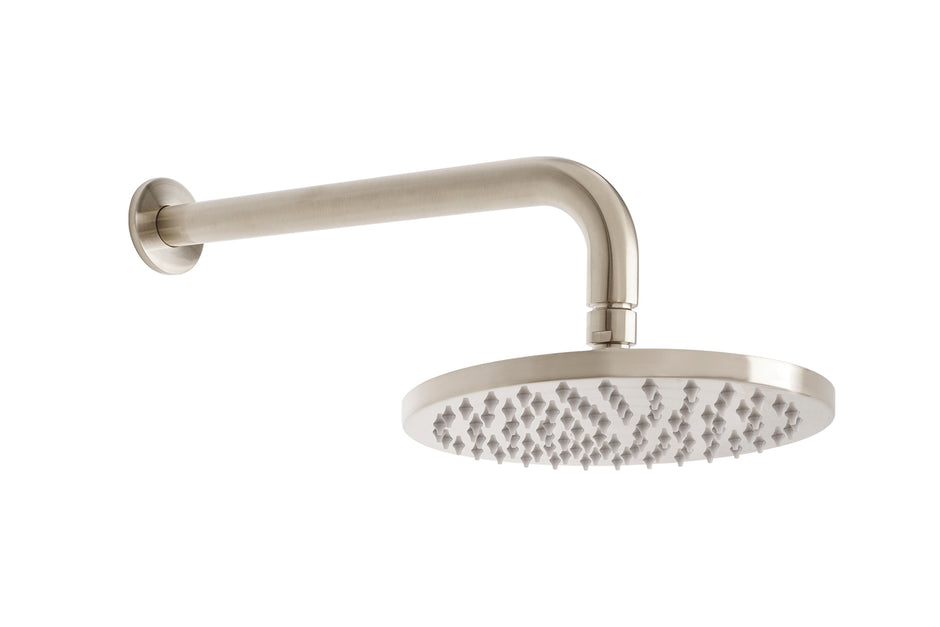 Bloom Shower Rose & Arm in Warm Brushed Nickel