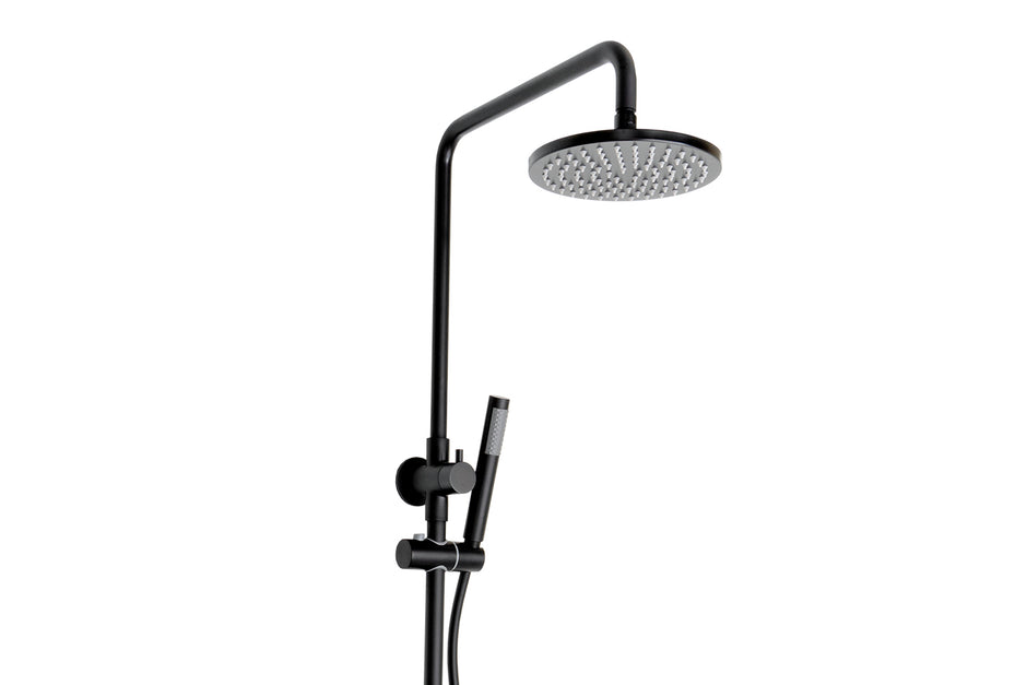 Bloom Shower Set in Matte Black