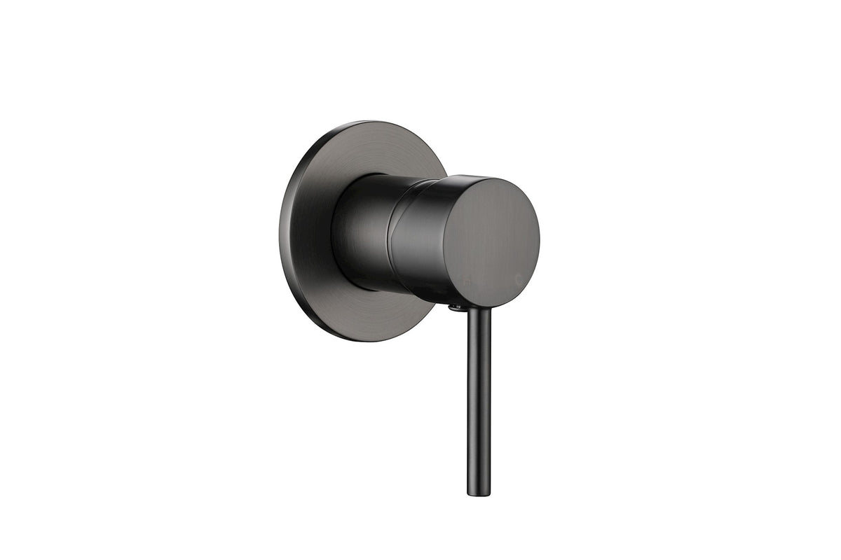 Bloom Wall Mixer in Brushed Gunmetal