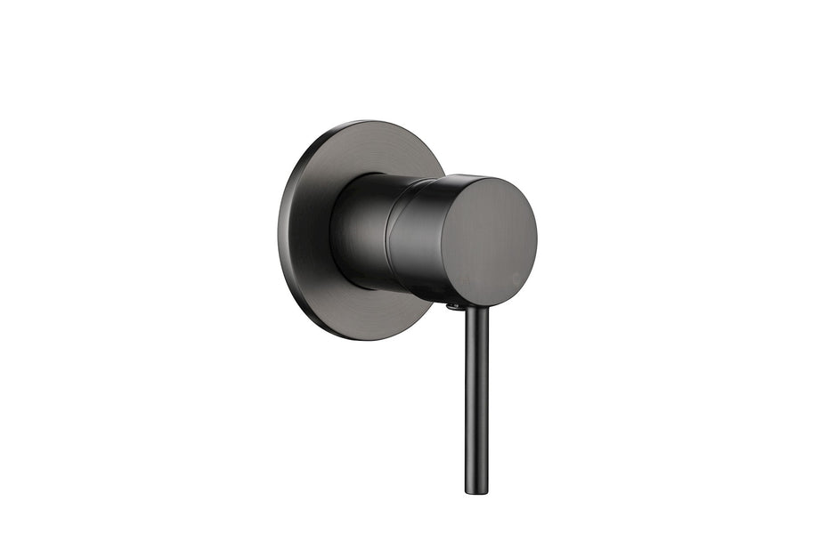 Bloom Wall Mixer in Brushed Gunmetal