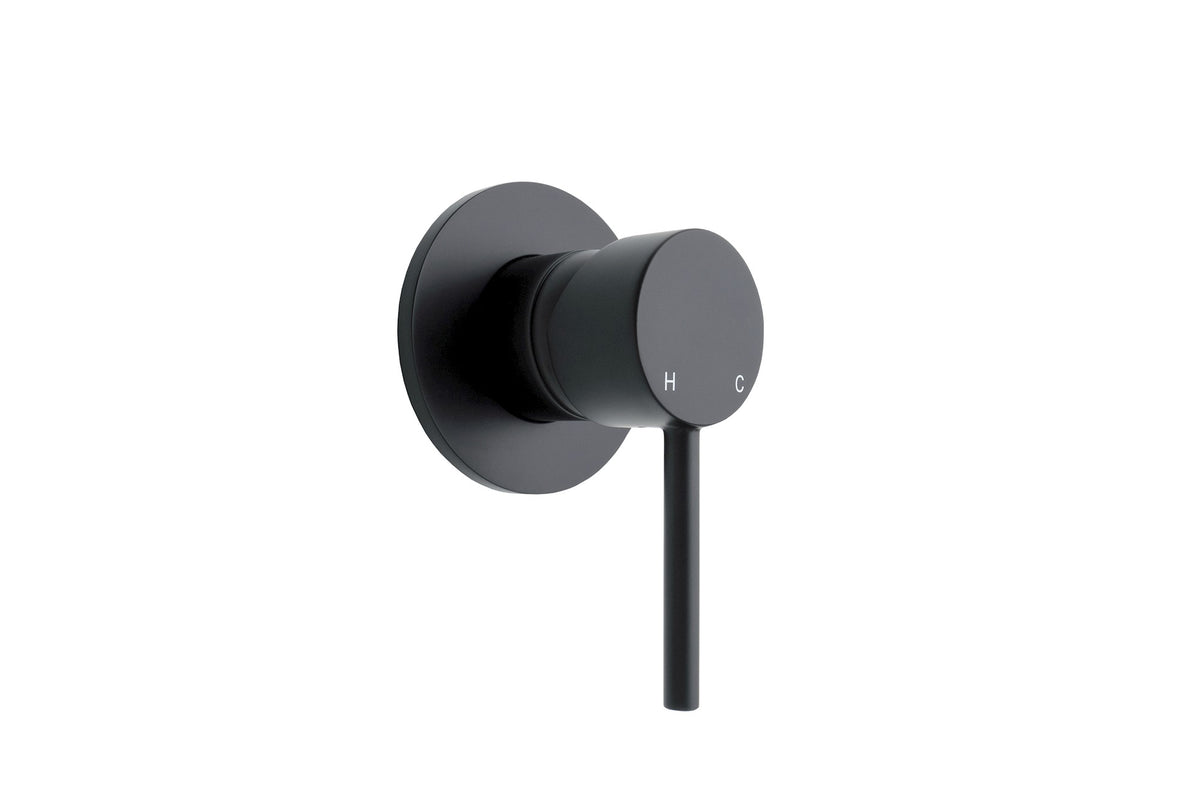 Bloom Wall Mixer in Matte Black