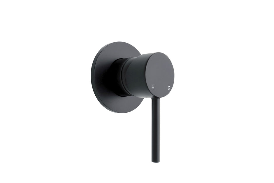 Bloom Wall Mixer in Matte Black