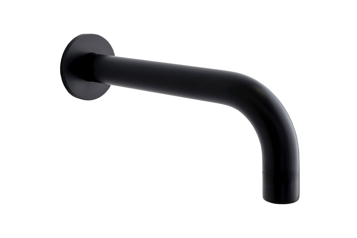 Bloom Wall Spout in Matte Black