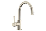 Eternal Gooseneck Basin Mixer in Brushed Nickel