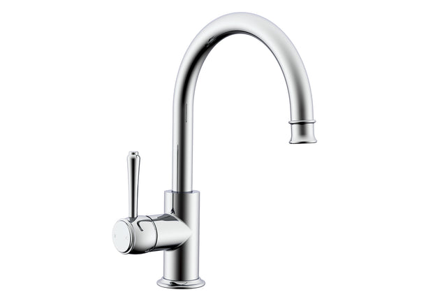 Eternal Gooseneck Basin Mixer in Chrome