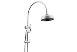 Eternal Gooseneck Twin Shower Set in Chrome