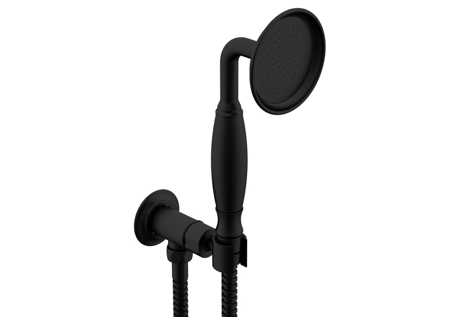 Eternal Hand Shower on Hook in Matte Black