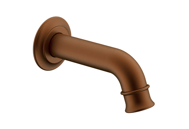 Eternal Mini Wall Spout in Brushed Copper