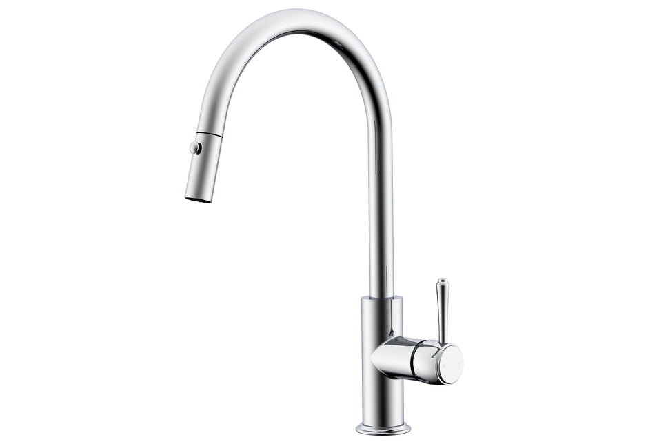 Eternal Pull Out Kitchen Mixer in Chrome