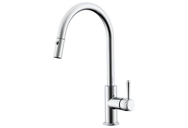Eternal Pull Out Kitchen Mixer in Chrome