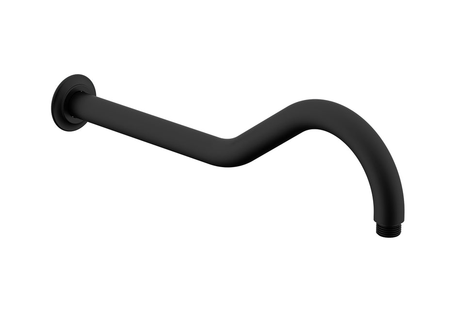 Eternal Shower Arm 400mm in Matte Black