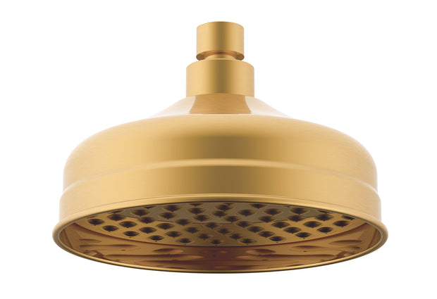 Eternal Shower Rose in Brushed Brass