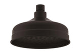 Eternal Shower Rose in Matte Black