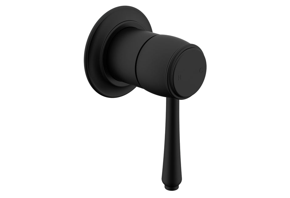 Eternal Wall Mixer in Matte Black