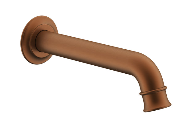 Eternal Wall Spout in Brushed Copper