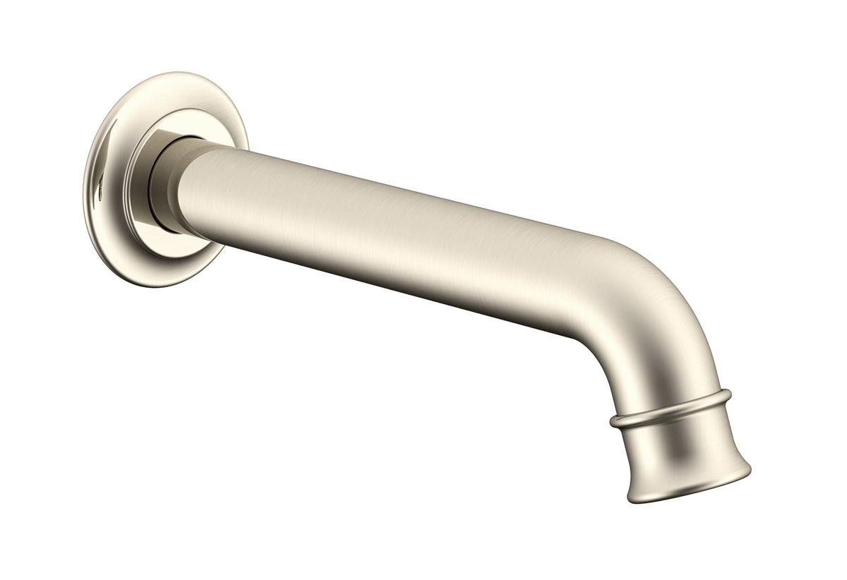 Eternal Wall Spout in Brushed Nickel