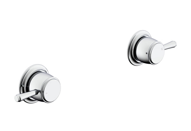 Eternal Wall Top Assembly (Pair) in Chrome