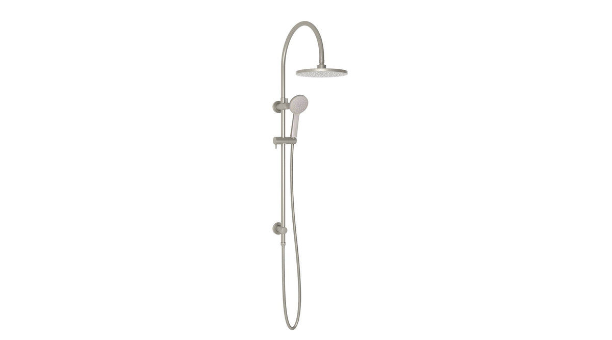 Soul Classic Gooseneck Shower Set in Brushed Nickel