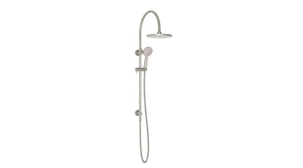 Soul Classic Gooseneck Shower Set in Brushed Nickel
