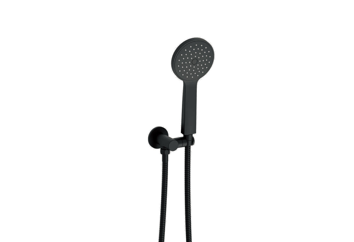 Soul Classic Hand Shower on Hook in Matte Black
