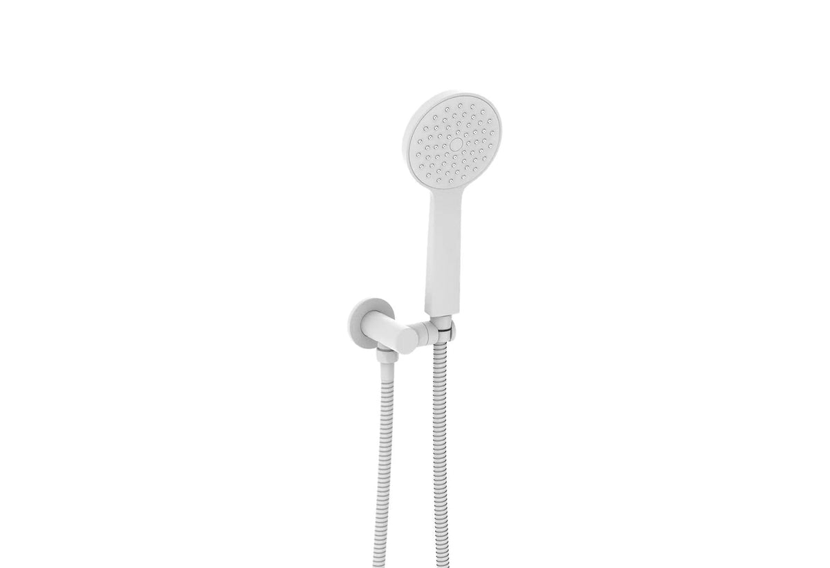 Soul Classic Hand Shower on Hook in Matte White