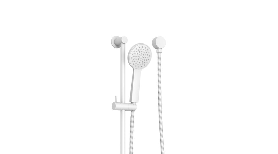 Soul Classic Hand Shower on Rail in Matte White