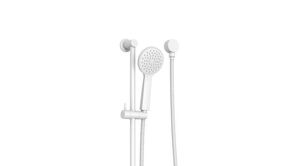 Soul Classic Hand Shower on Rail in Matte White