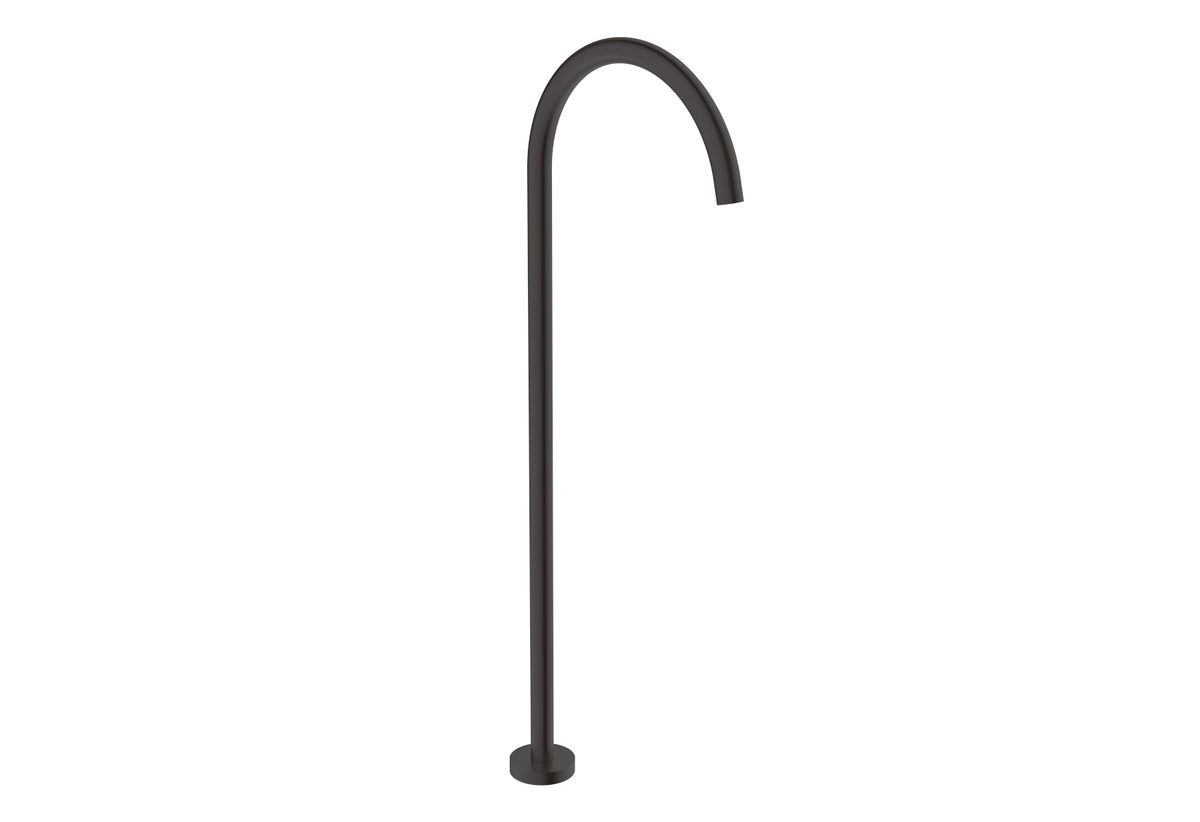 Soul Floor Spout in Matte Black