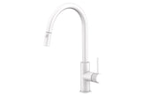 Soul Groove Pull Out Sink Mixer in Matte White