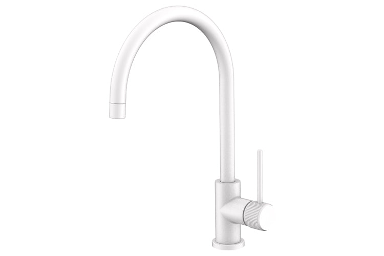Soul Groove Sink Mixer in Matte White