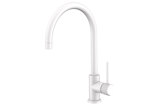 Soul Groove Sink Mixer in Matte White