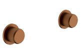 Soul Groove Wall Top Assembly (Pair) in Brushed Copper