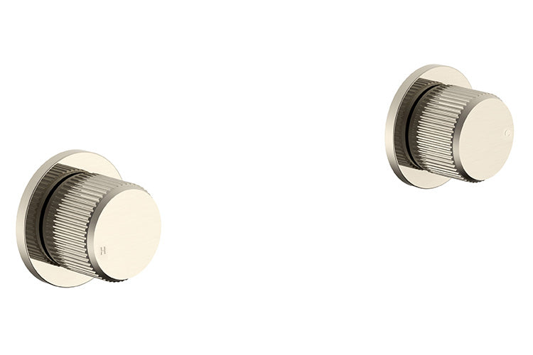 Soul Groove Wall Top Assembly (Pair) in Brushed Nickel