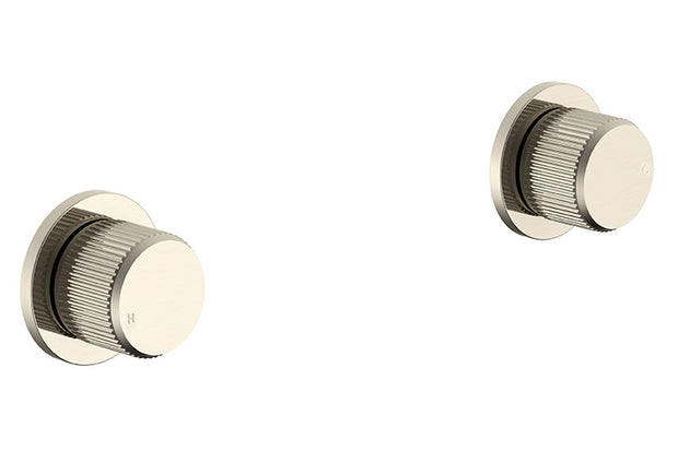Soul Groove Wall Top Assembly (Pair) in Brushed Nickel