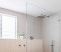 Soul Rain Shower Rose 300mm styled in a bathroom