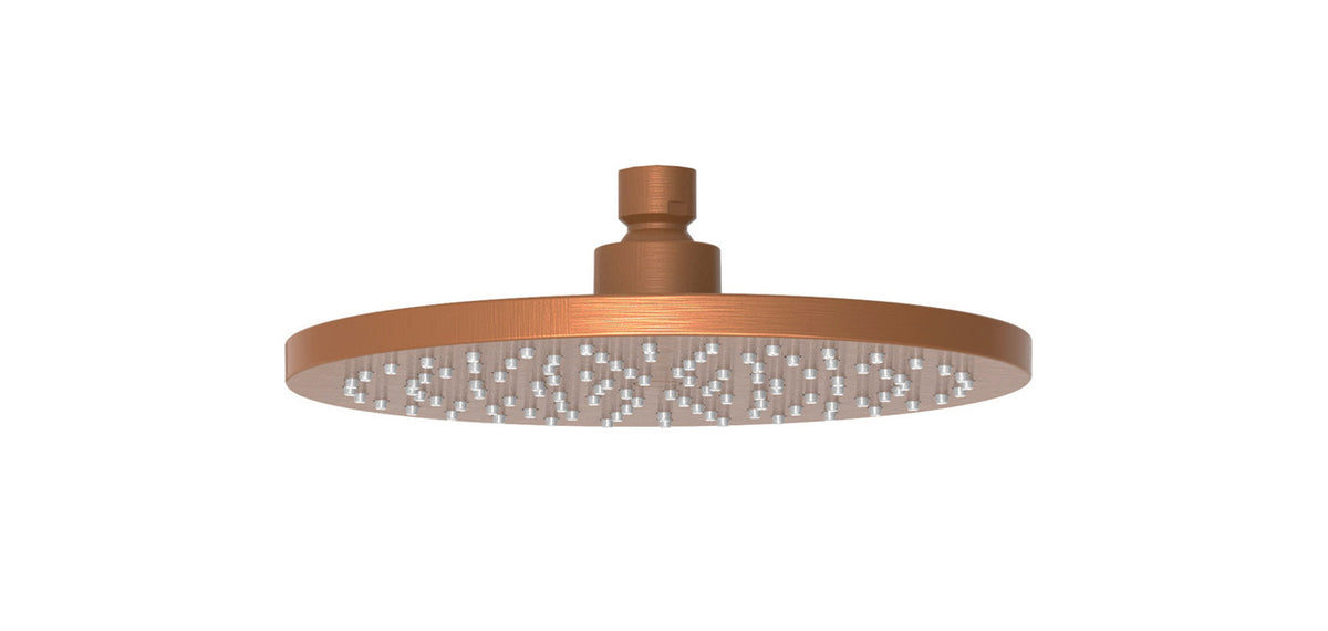 Soul Shower Rose 220mm in Brushed Copper